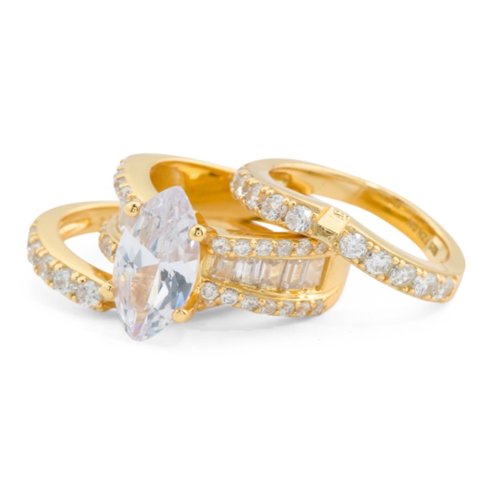 14K Gold Plated Sterling Silver Size 5